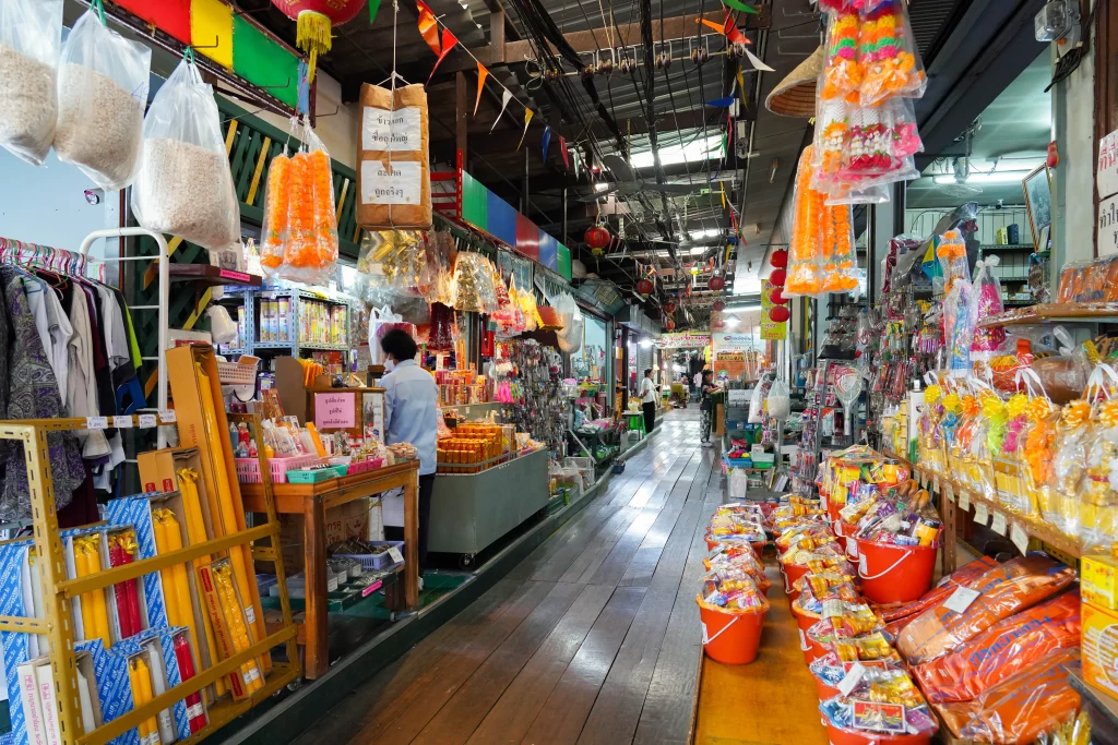ตลาดน้ำโบราณบางพลีสมุทรปราการ