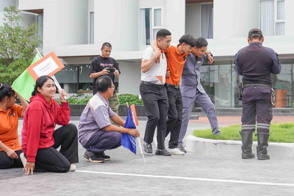 Maybis Hotel จัดอบรมดับเพลิงและซ้อมอพยพหนีไฟประจำปี 2568
